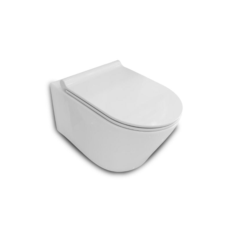 Lavatis Obelisk Set Premium: Wand-WC Spülrandlos + Touchless Spülkasten